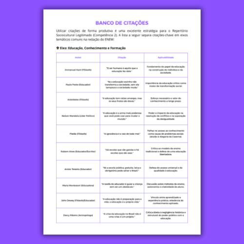 Outra página interna do Ebook